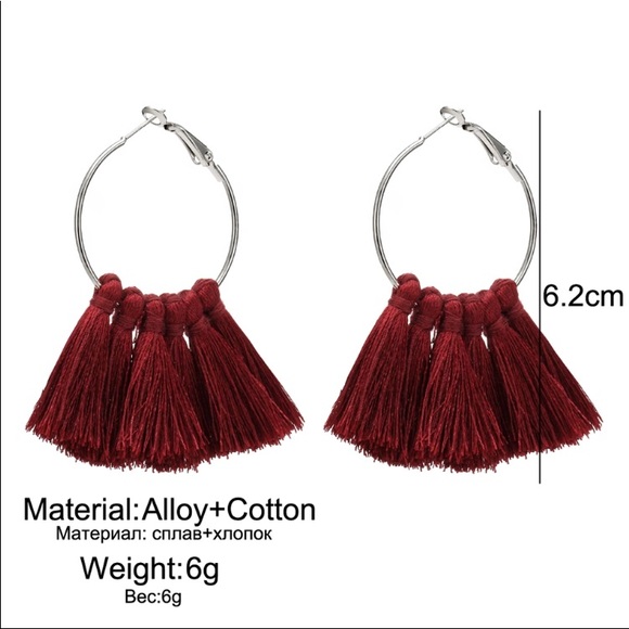 Tassel earrings - Picture 4 of 4